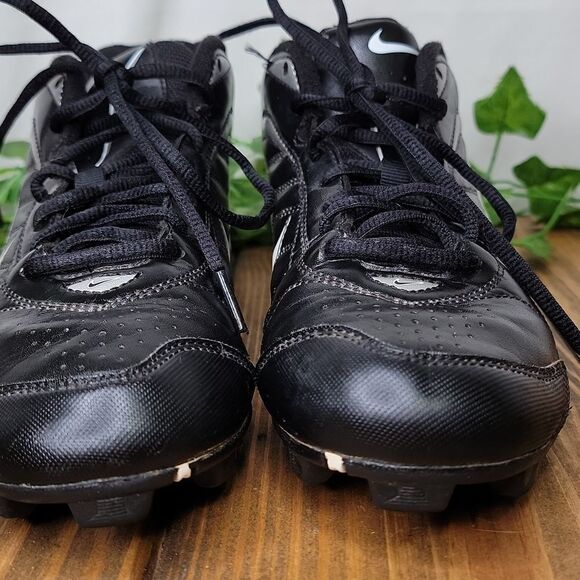 Nike Black and White Cleats. Size 6Y. - Picture 3 of 7